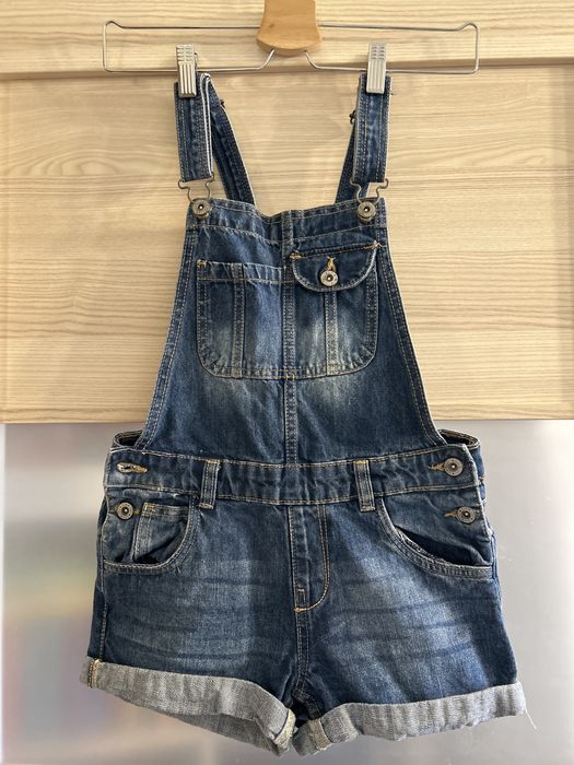 Ogrodniczki jeansowe r. 146