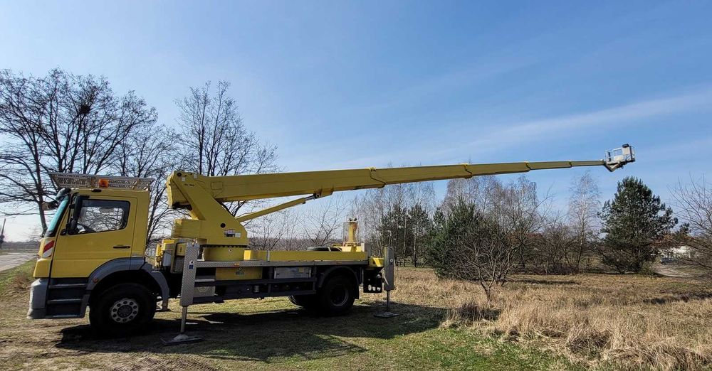 Podnośnik koszowy zwyżka 35m Wumag WT350 Palfinger Ruthmann Bison TKA