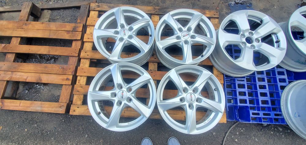 Диски 5 112 R16 Volkswagen VWAG Platin Germany 6,5J ET41