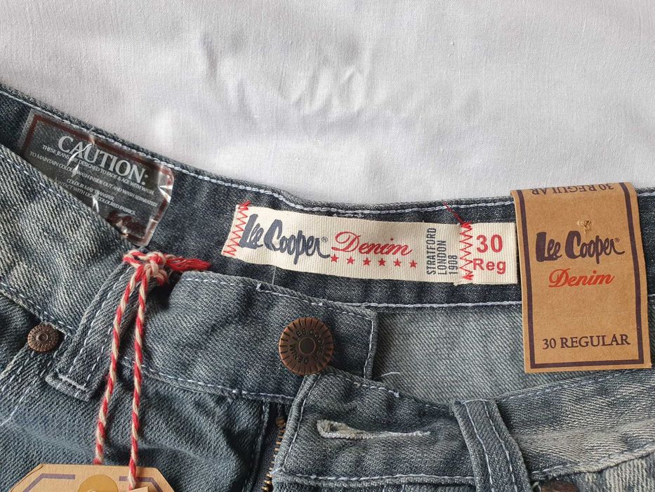 Nowe Oryginalne Spodnie jeansowe  Lee Cooper 30x32