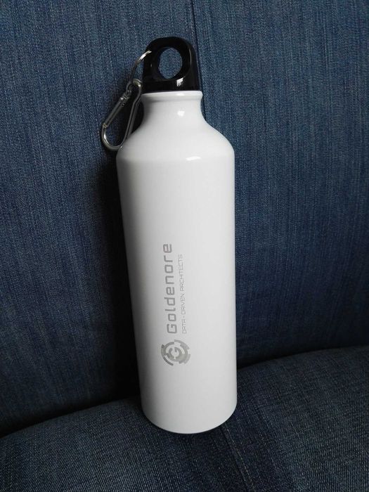 Bidon butelka aluminiowa na napoje 0,75 l super lekka termiczna OKAZJA