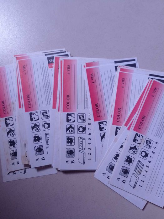 47 labels para Vhs