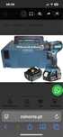 Maquina furar makita 18v com bateria . Original