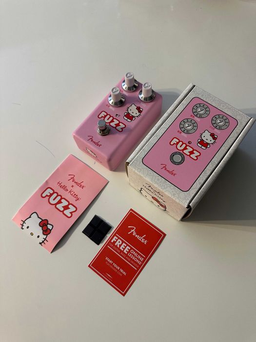 Fender Hello Kitty Fuzz – Kolekcjonerski Efekt do gitary, Fender