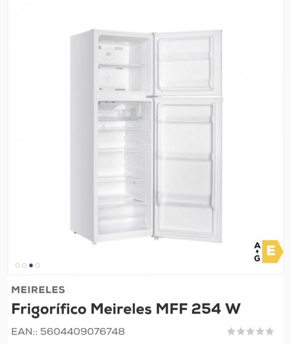 Vendo Frigorífico Meireles novo, ainda em caixa!