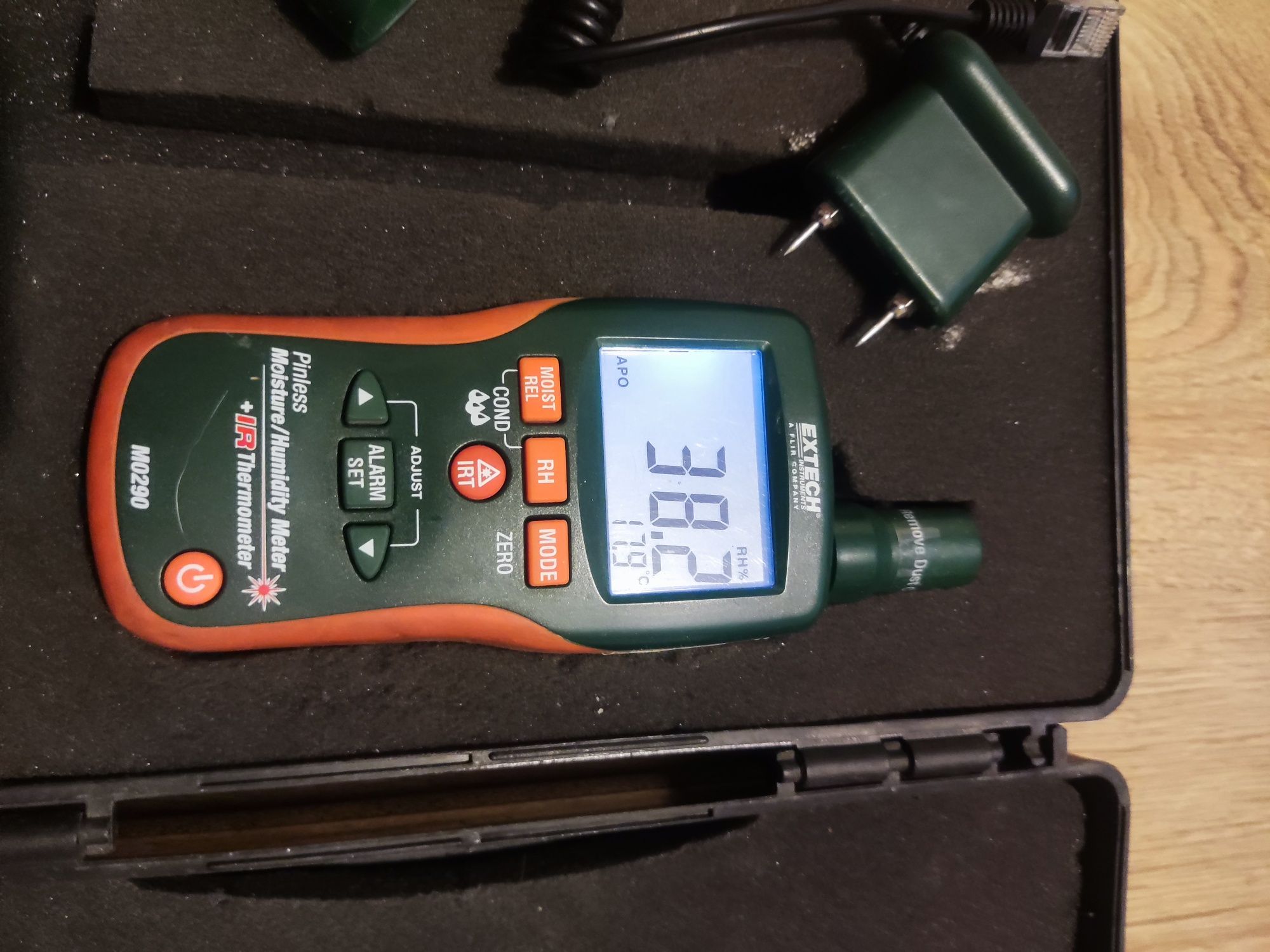 Termohigrometr Extech MO290-EU, 0 do 99 %, -50 - +200 °C, pirometr