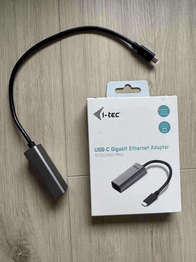 Adapter USB-C Ethernet 1gb I-tec C31METALGLAN