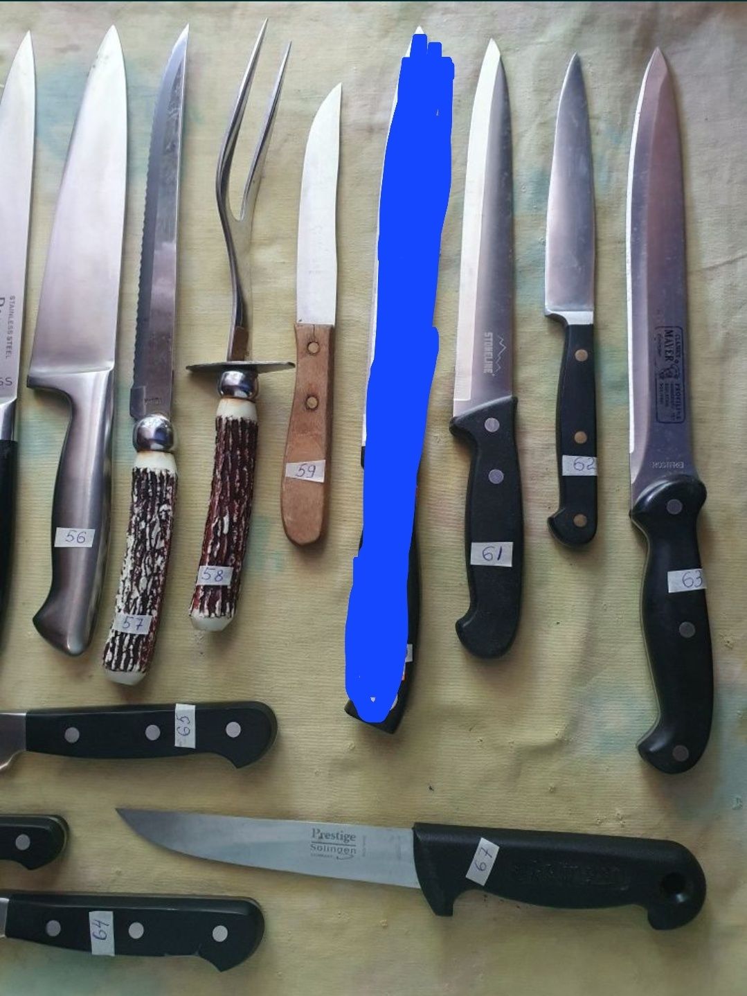 Продам набор ножей и вилок . Dick , Wüsthof , Fiskars, Villeroy Boch