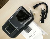 3w1 - elektryczna pompka - powerbank i latarka
