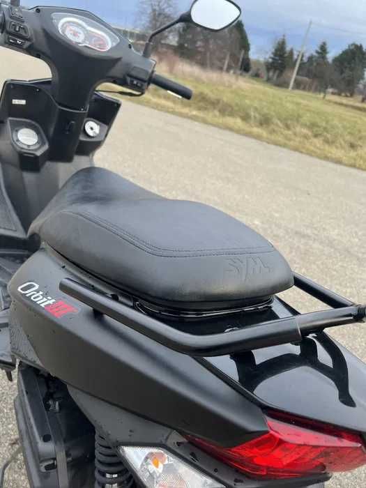 Sym Orbit III 3 Czarny Mat 2022 Niski Przebieg