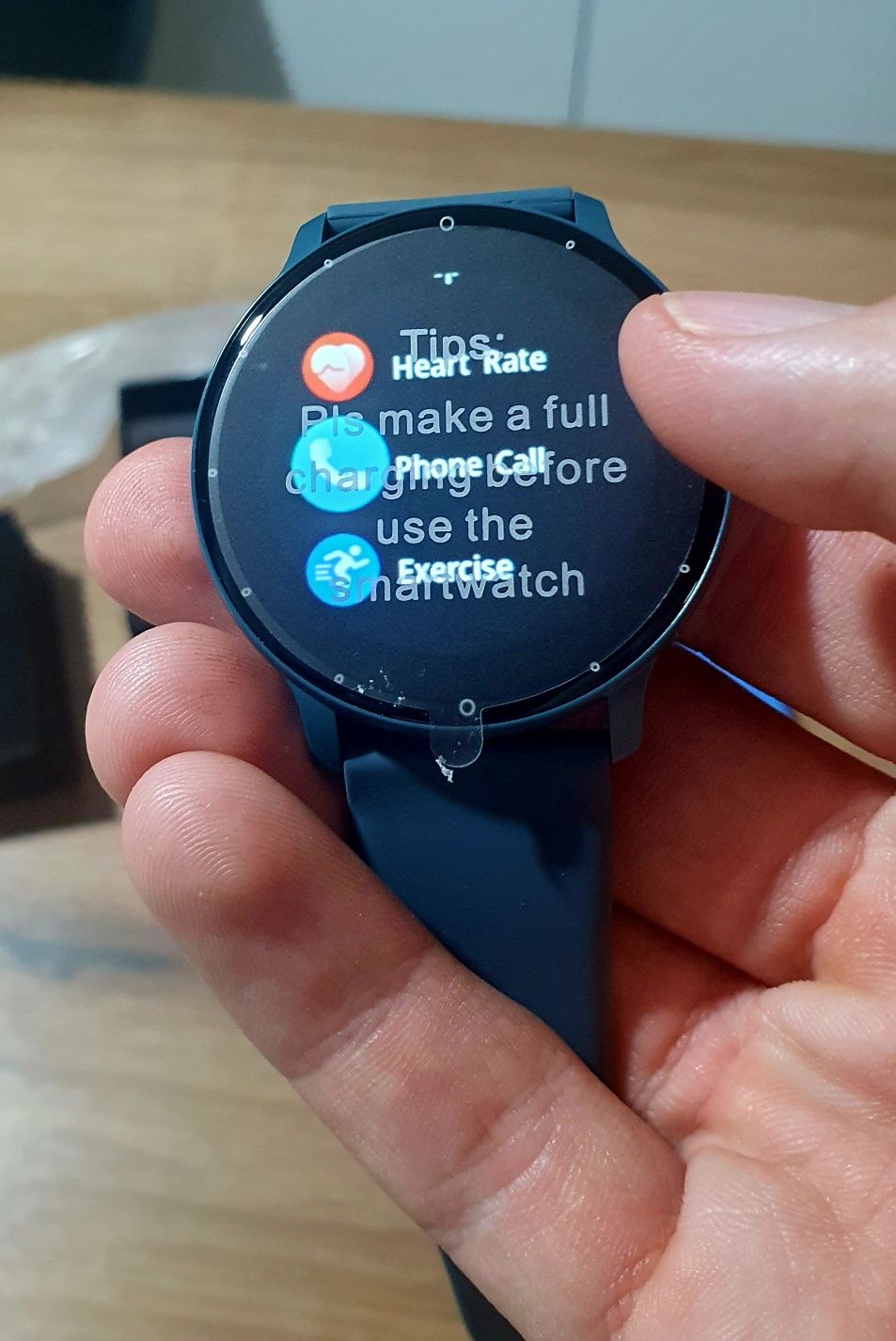 Smartwatch  pulsometr krokomierz