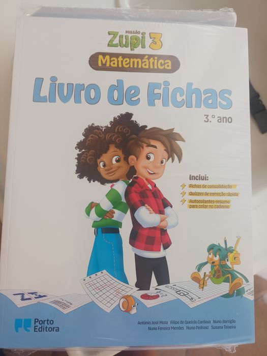Livros de fichas novos 3 ano