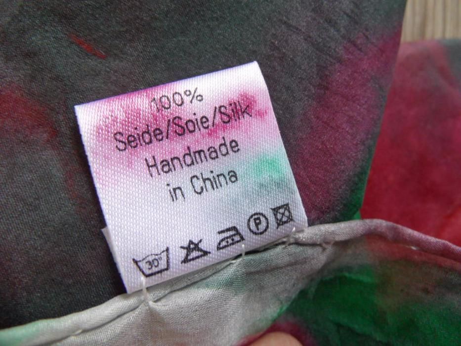 Arty's apaszka chusta gawroszka duża rozmyte kolory hanmade in China