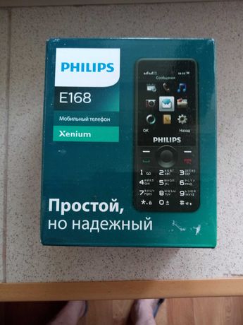 Кнопочный мобильный телефон Philips Xenium E172