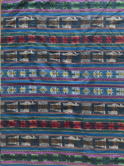 Tecido Boliviano feito à mão