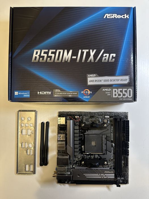 Płyta główna Asrock B550M-ITX/AC AM4