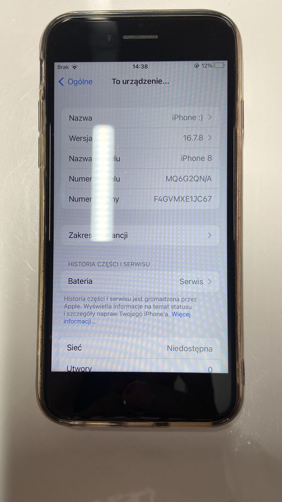 Iphone 8 sprawny 100% pierwsza właścicielka