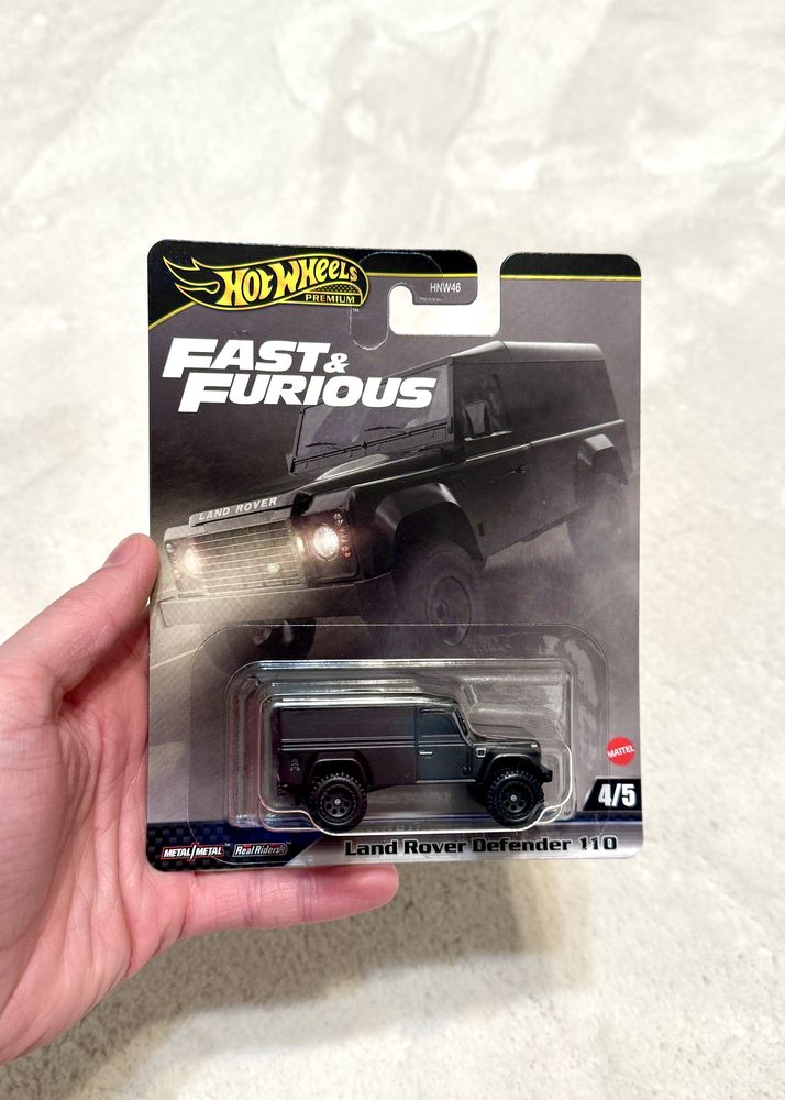Hotwheels Premium Fast and Furious set 5/5