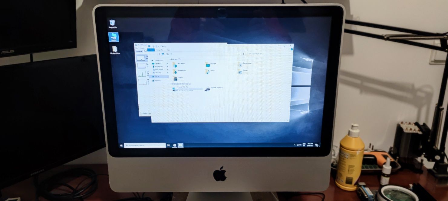 iMac 2009 com Windows 10