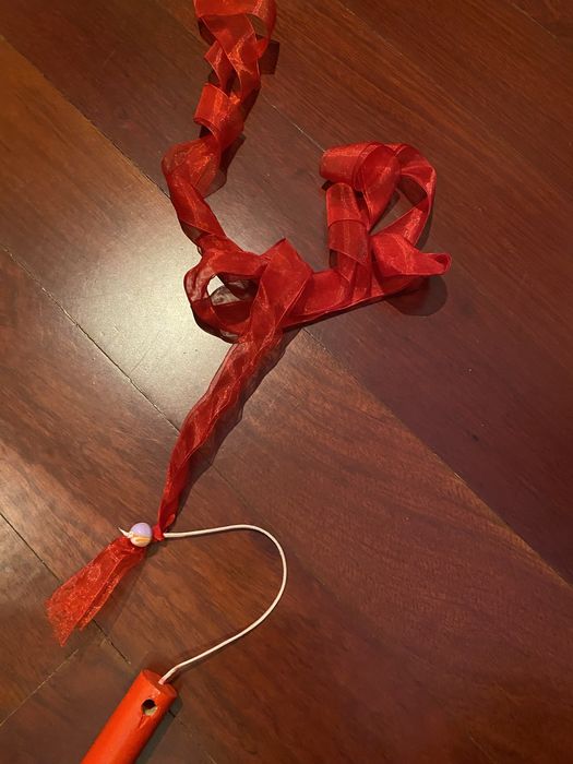 Fita de dança em madeira