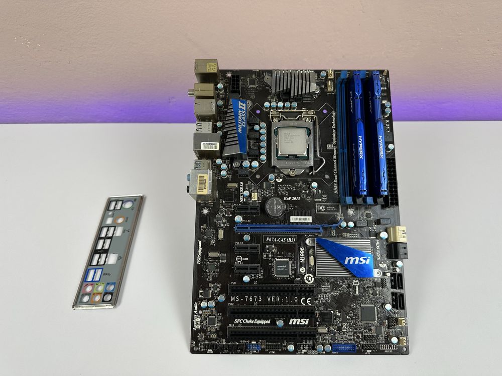 Комплект i7 3770, 8gb, материнська плата