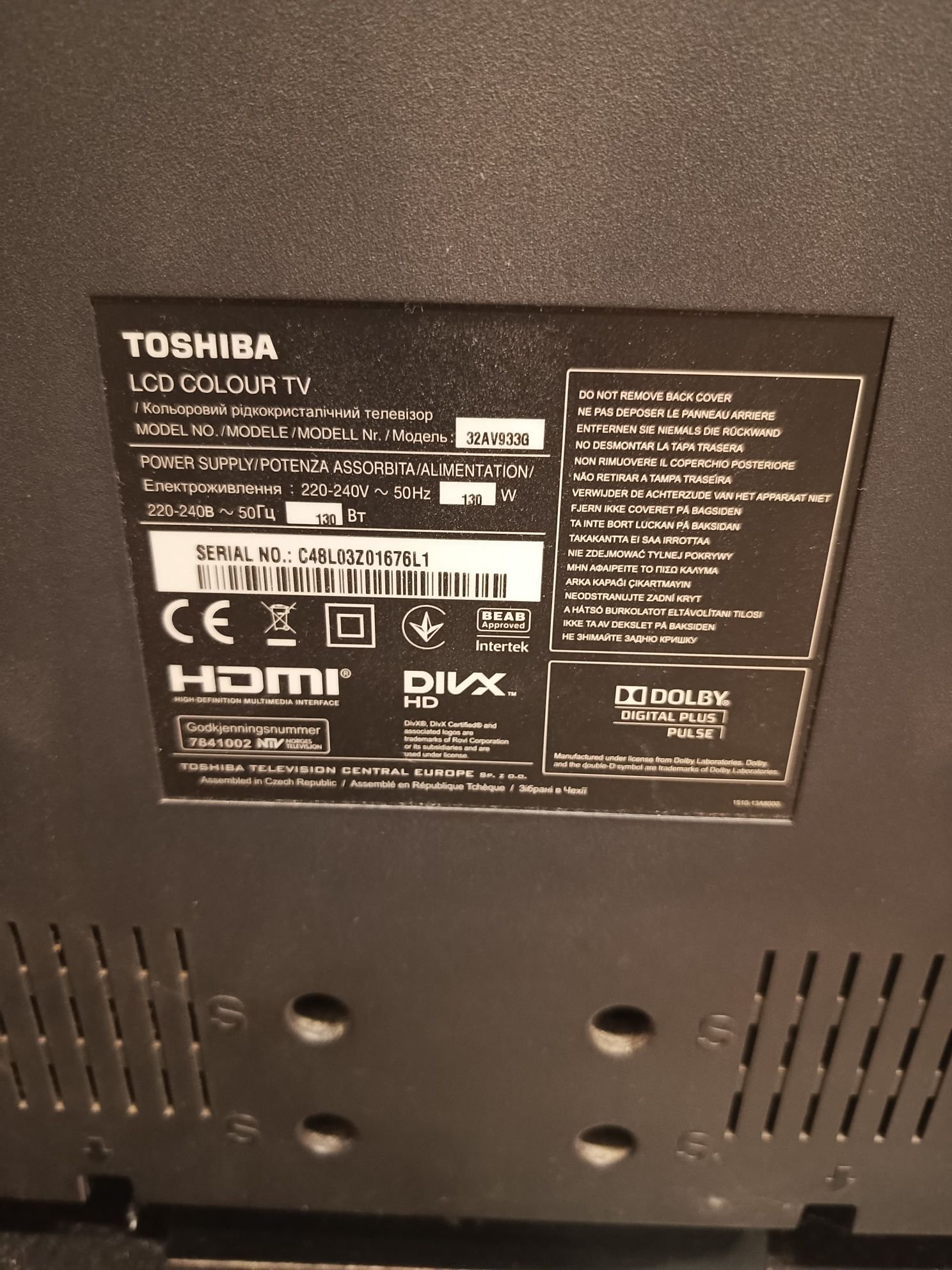 Telewizor Toshiba 32