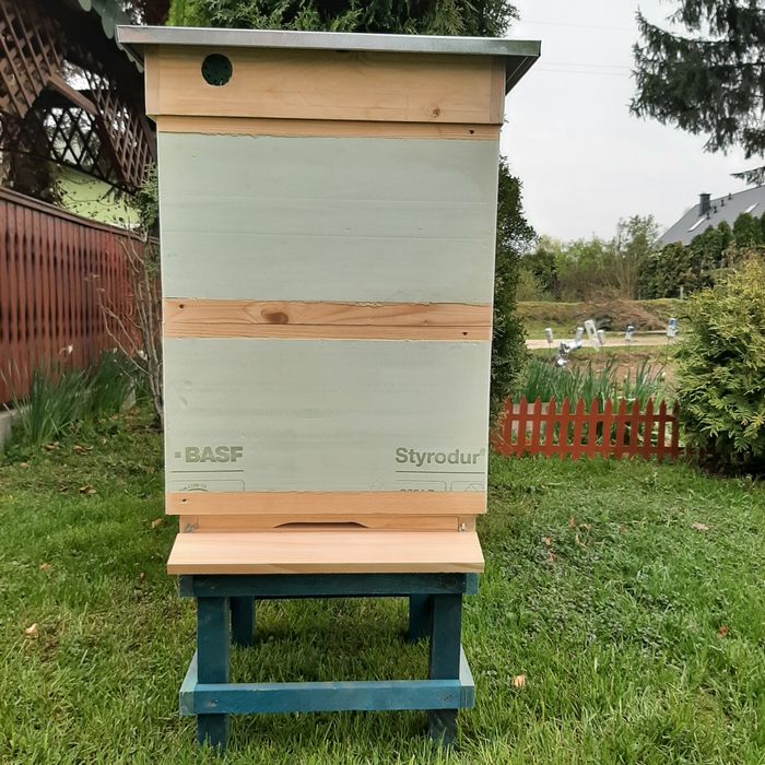 Ul ule Wielkopolskie 10 ramkowe korpusy styrodu środku drewno