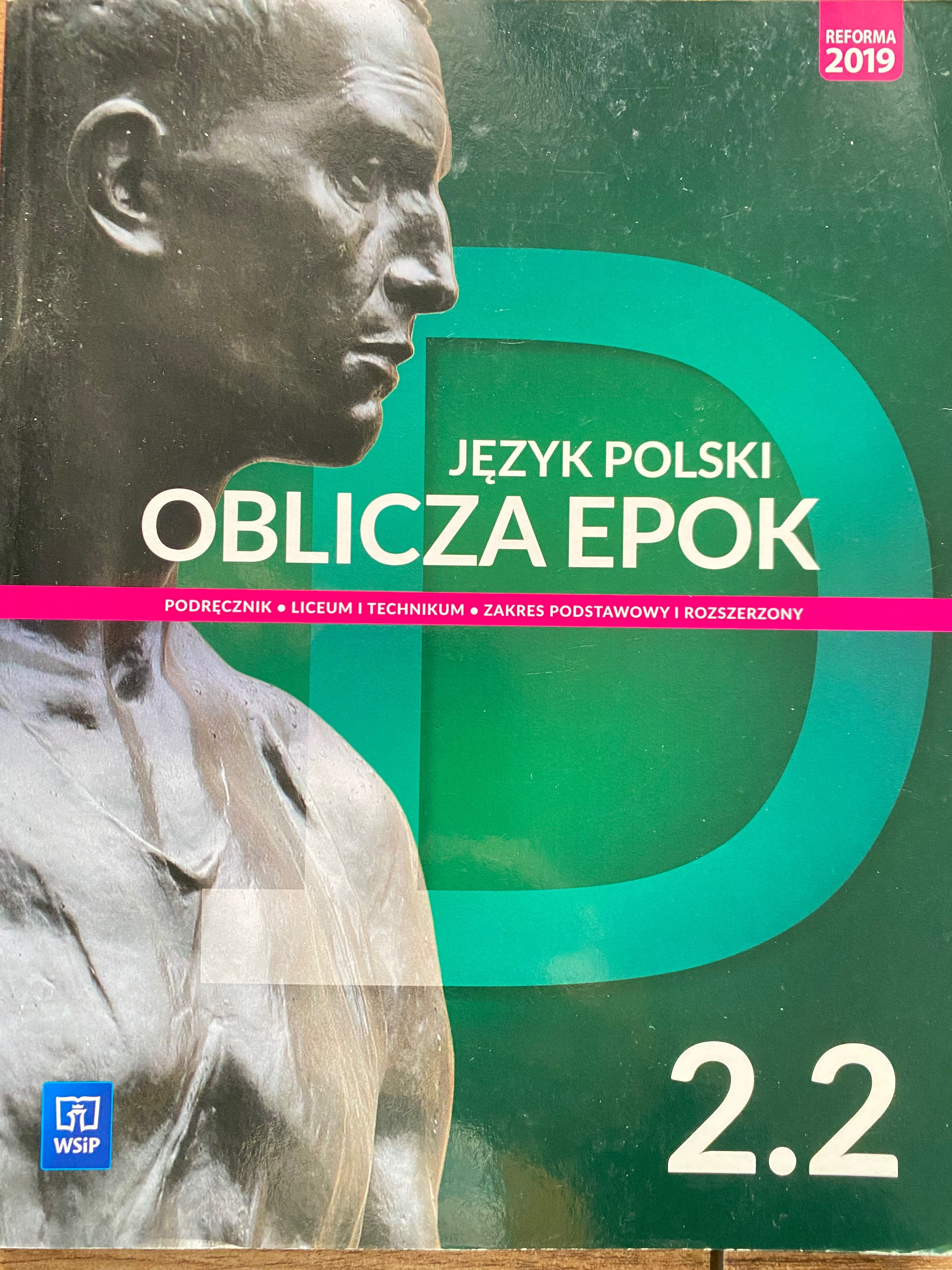 Sprzedam podręcznik Oblicza epok