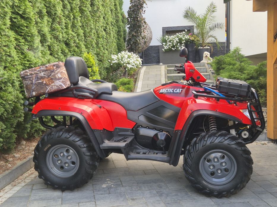 Arctic cat 650 long/Homologacja/L7e/4x4/Automat/3700 tys km