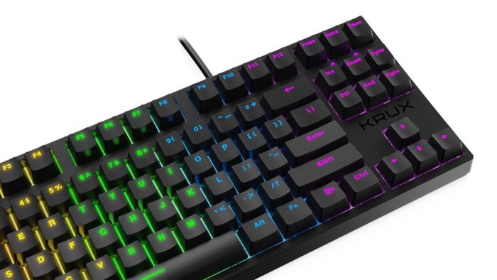 Klawiatura mechaniczna Krux Atax RGB