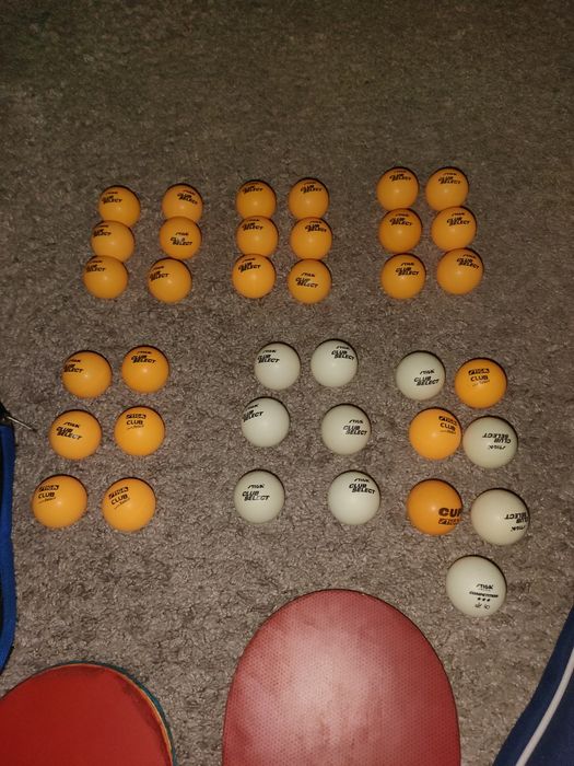 Rakietka do tenisa stołowego Meteor, SMJ sport, piłeczki Stiga