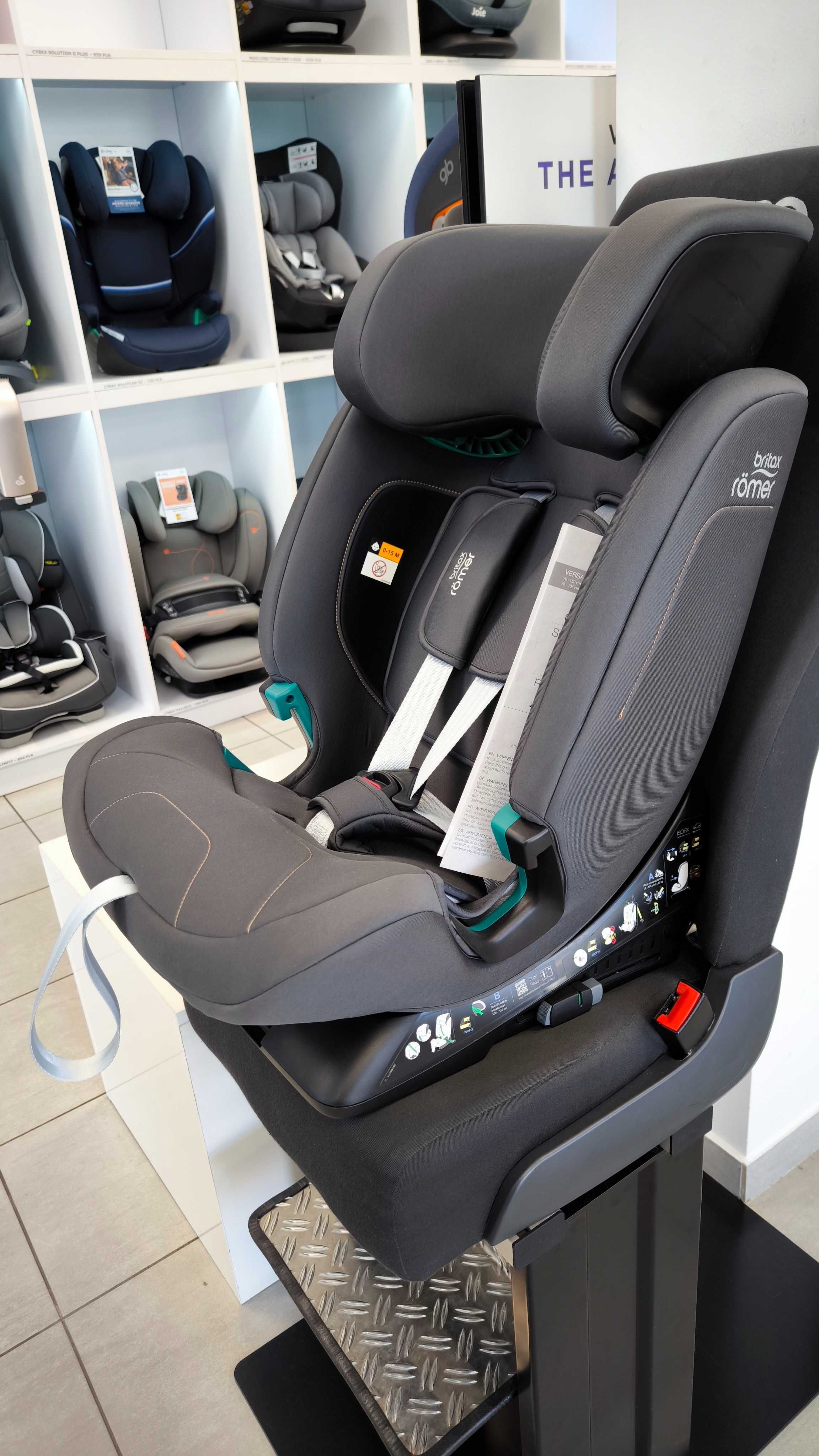 BRITAX ROMER VERSAFIX fotelik 76-150cm ISOFIX Przodem do jazdy