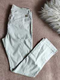 Białe długie spodnie typu proste Big Star vintage rozmiar M 38