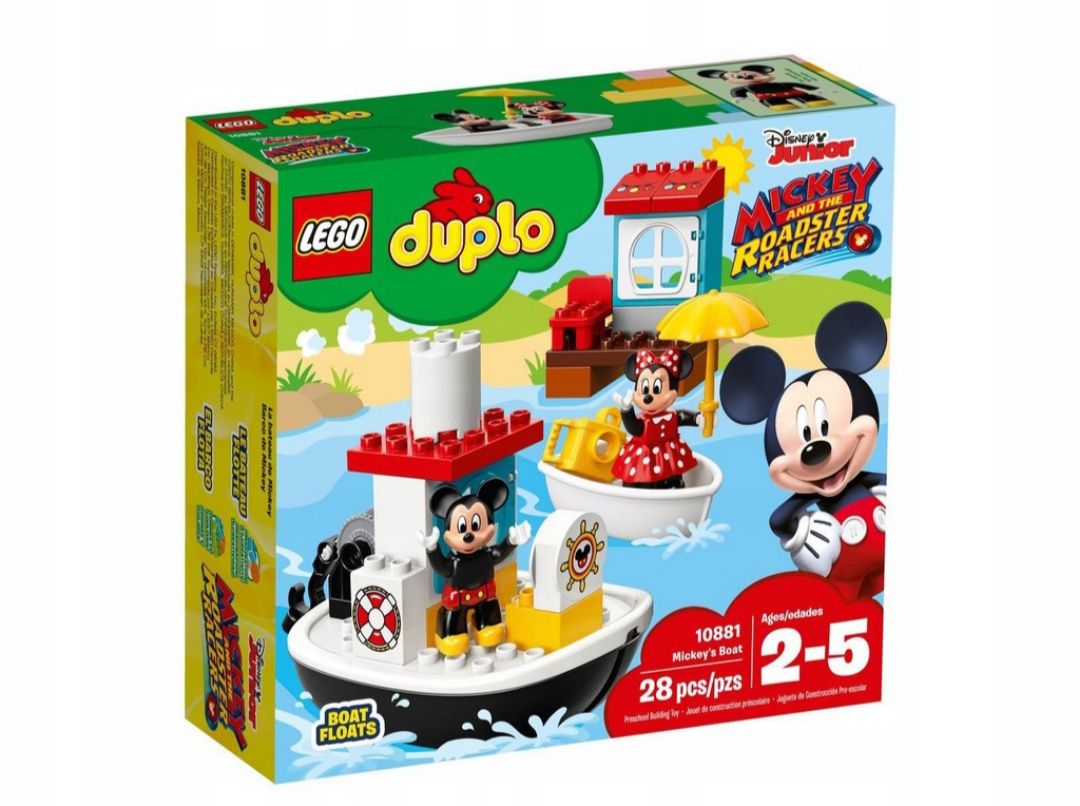 Klocki LEGO DUPLO Łódka Mikiego 10881