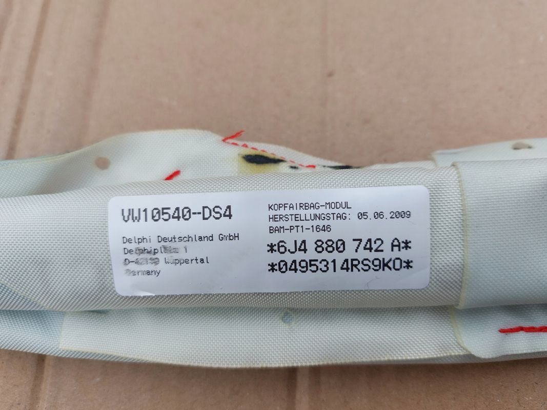 Seat Ibiza 6j 5d Hb Kurtyna Poduszka Prawa 6ja 09-17r