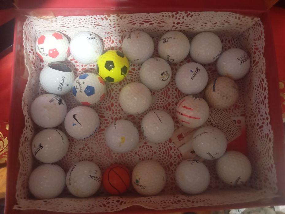 Bolas golfe em bom estado