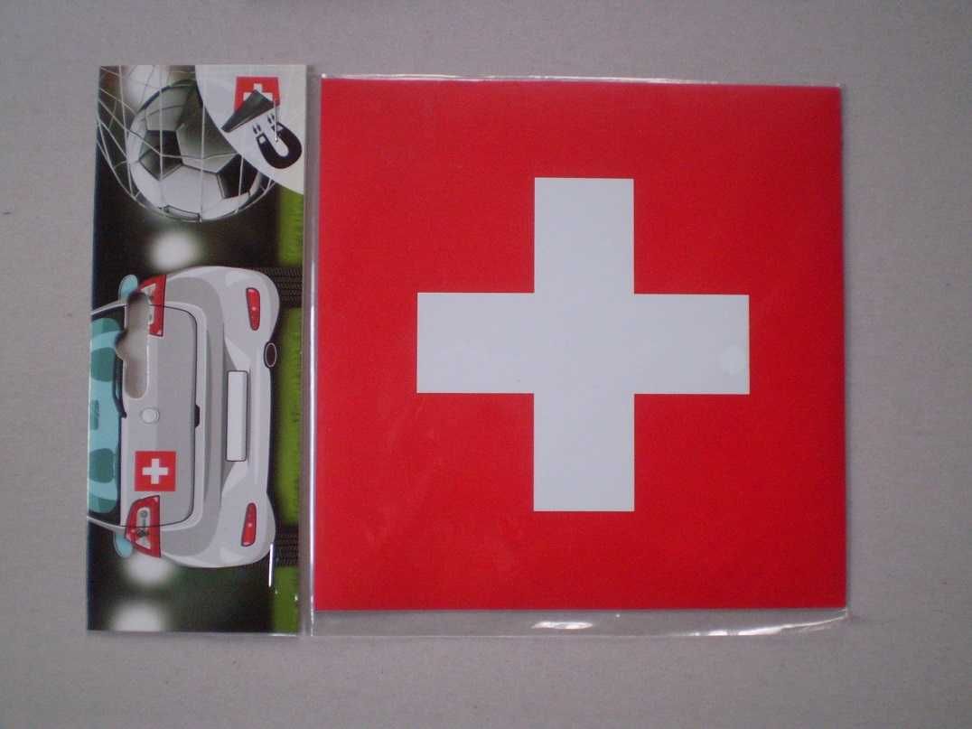 Магнитные наклейки на автомобиль Красный Крест и Флаг Германии большие