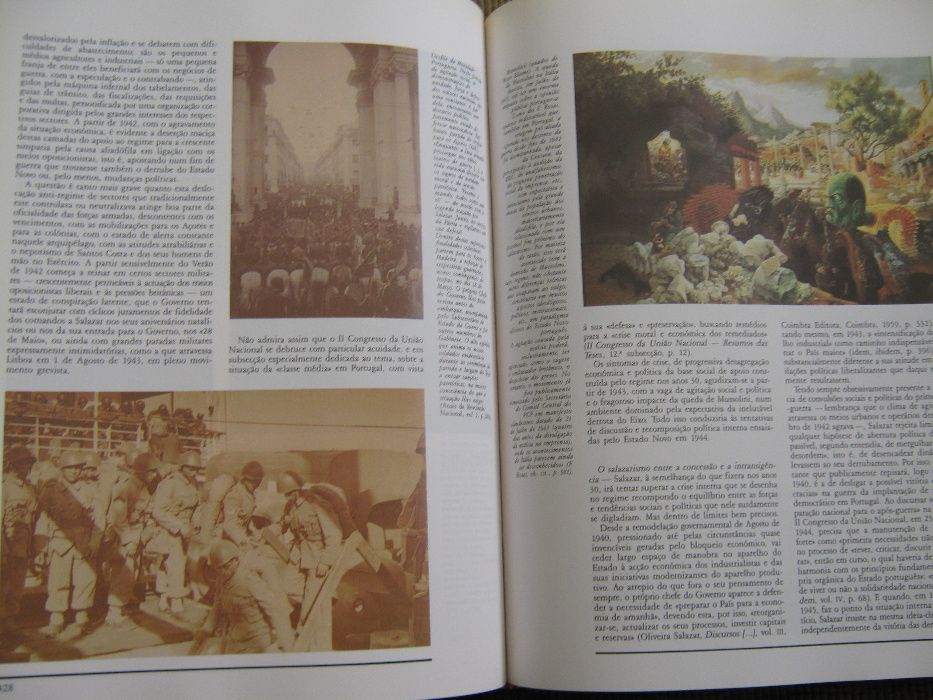 Coleção de Portugal contemporanio 3 volumes