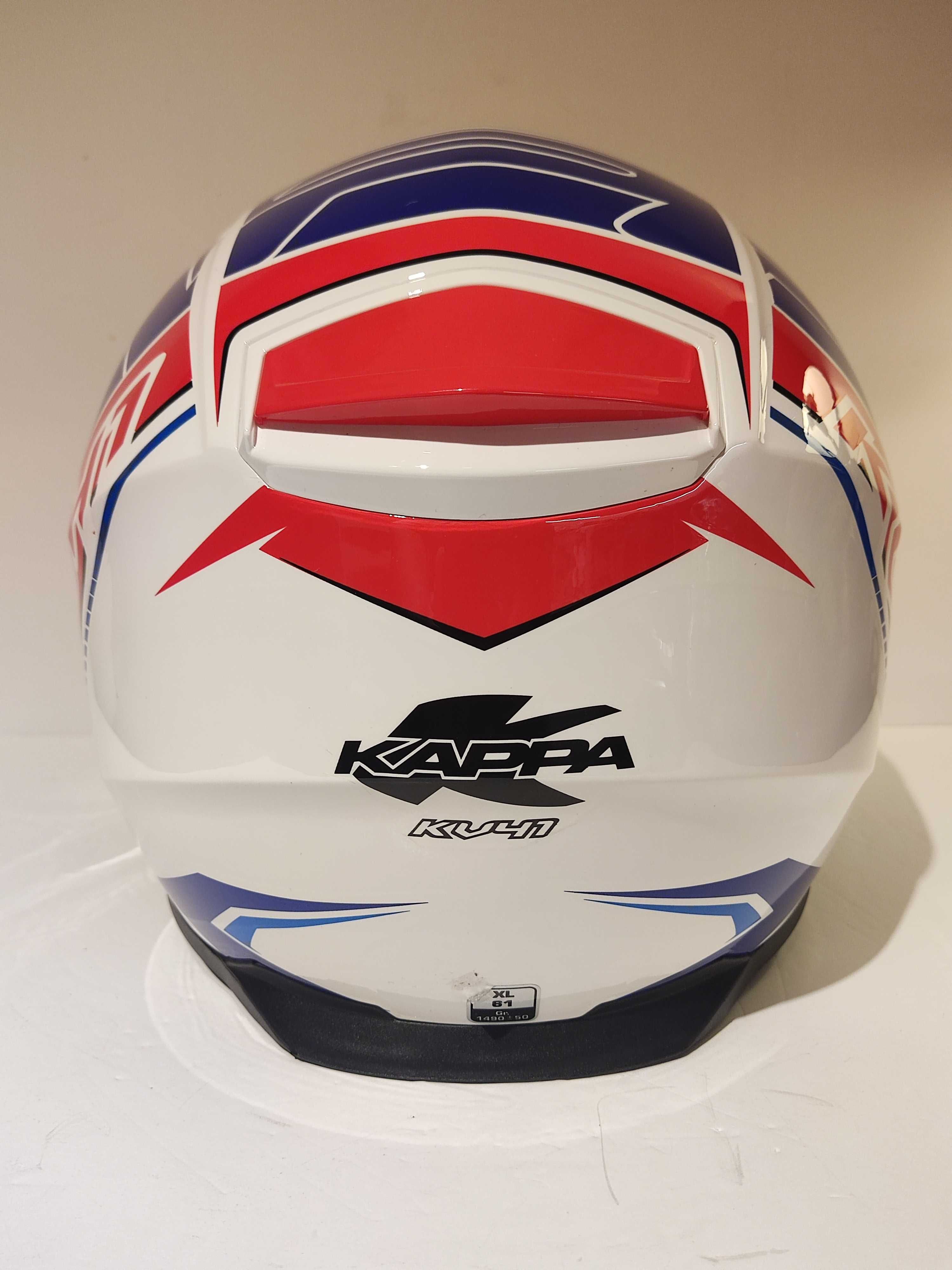 Capacete Kappa dupla viseira mota scooter novo