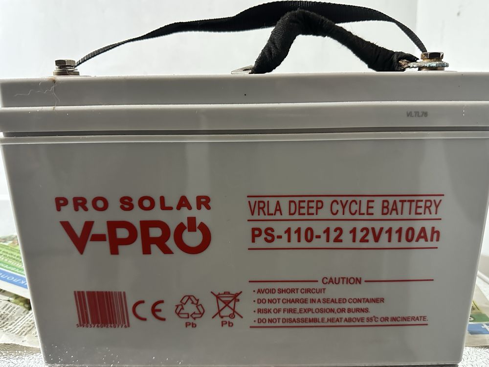 Пролам 3 нових акамулятори PS-110-12 12V110Ah