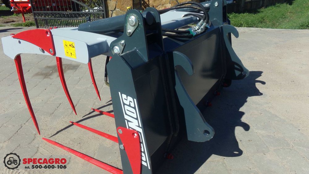 Chwytak krokodyl SMS 1,2m SONAROL do tur tura ładowacza chywtaki