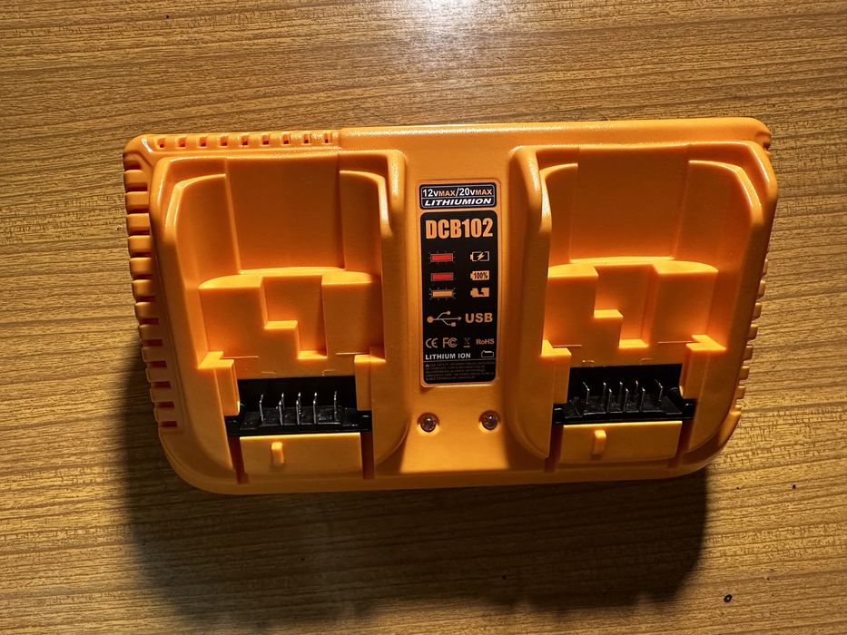 Зарядное зарядка для аккамуляторов dewalt dcb 102 12-20v