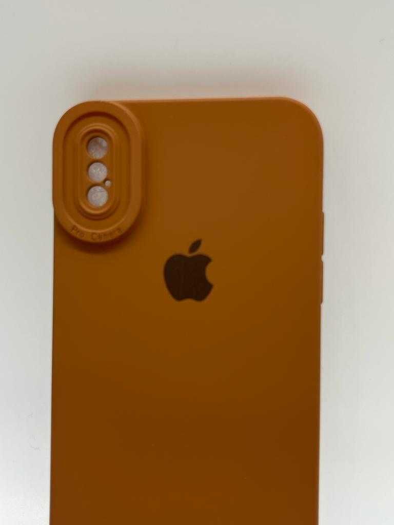 Etui Case Silikonowy Iphone X / XS Brązowe kod 503