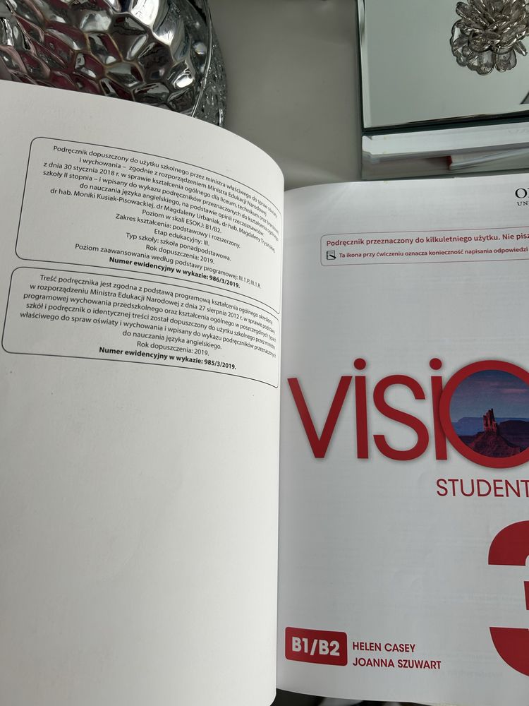 Vision 3 podręcznik i ćwiczenia