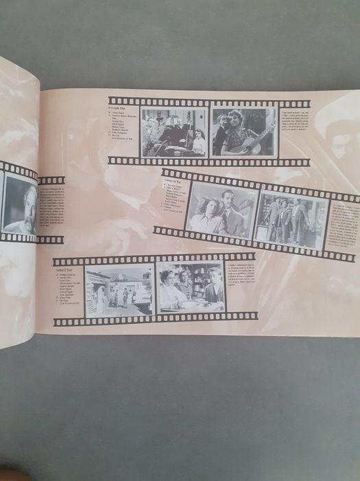 Caderneta cromos Cinema Português  (completa)