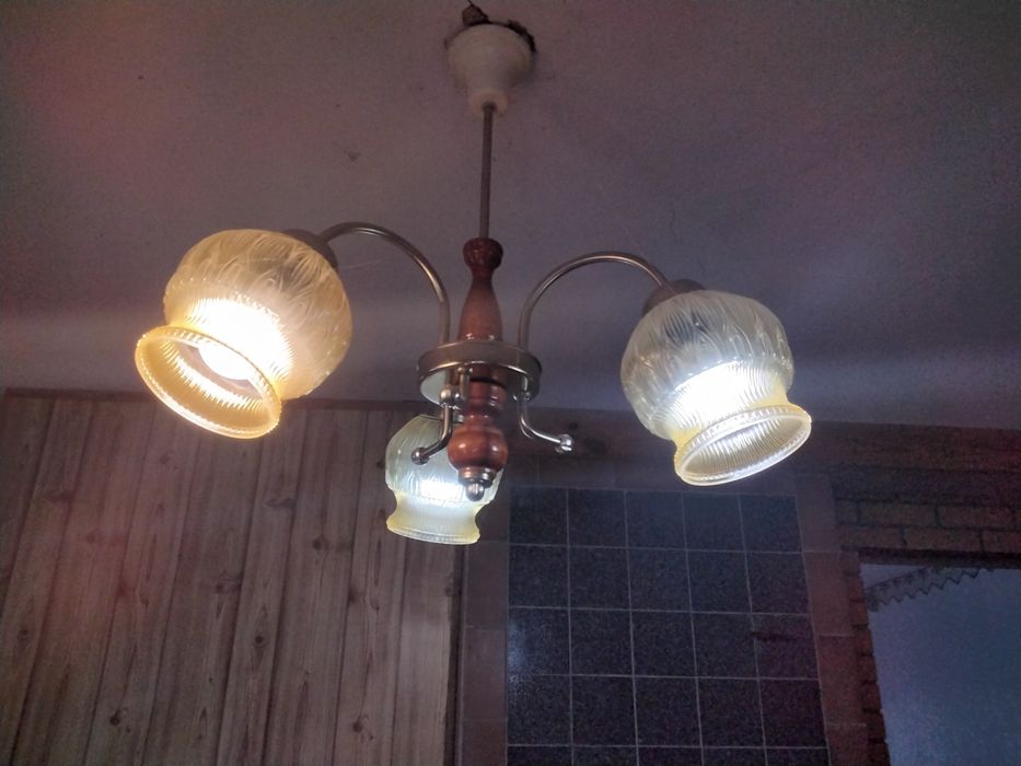 Люстра винтажная производства СССР