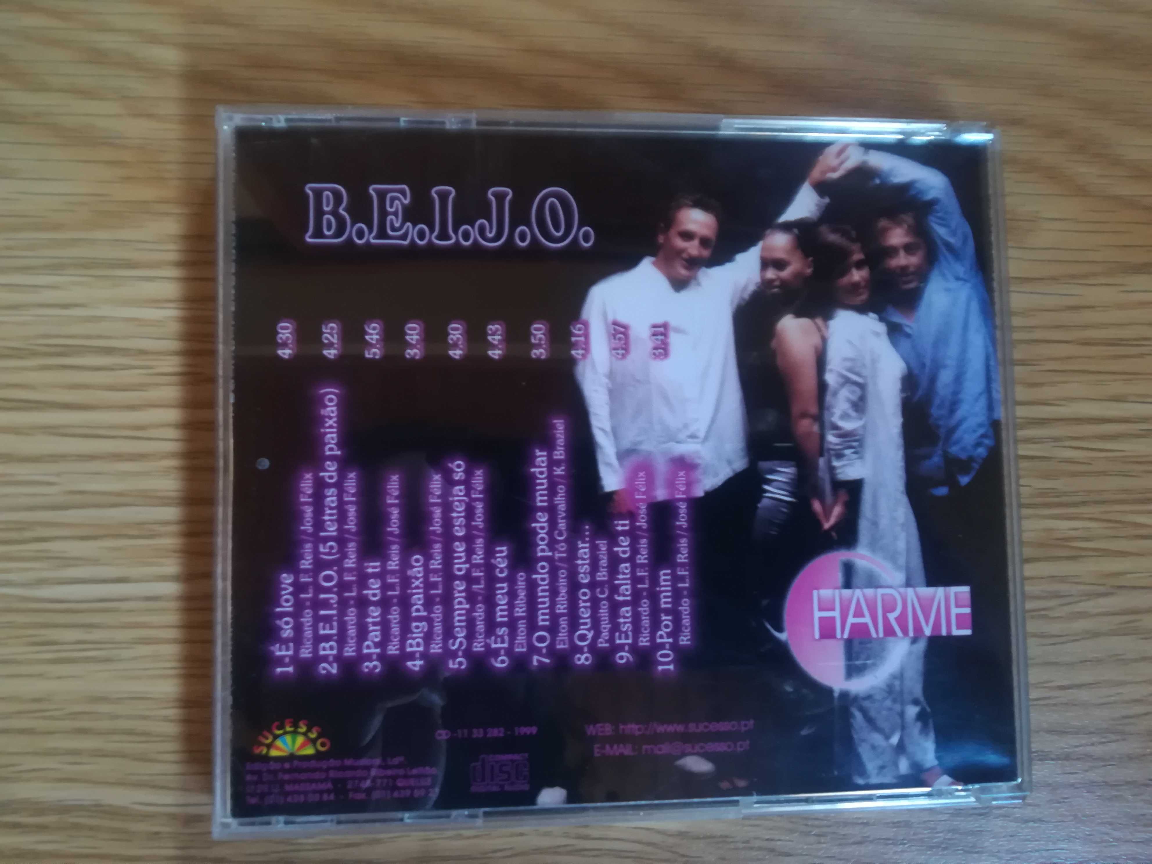 CD Charme B.E.I.J.O. beijo Álbum