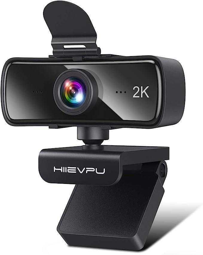 Веб камера з мікрофономHiievpu HQ-18 2K QHD для ноутбука с автофокусом