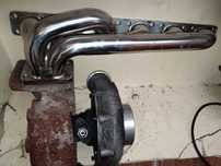 Bmw turbo kit kolektor turbo wtryski intercooler,