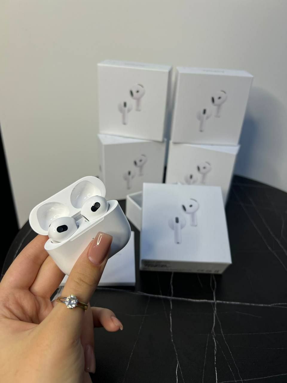 Airpods 4 Навушники безпровідні із мікрофон 2025
